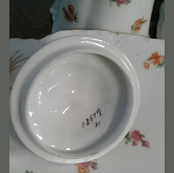 3 Pcs BOHEMIAN T K Thun Creamer & Sugar bowl Set - Picture 5 of 8